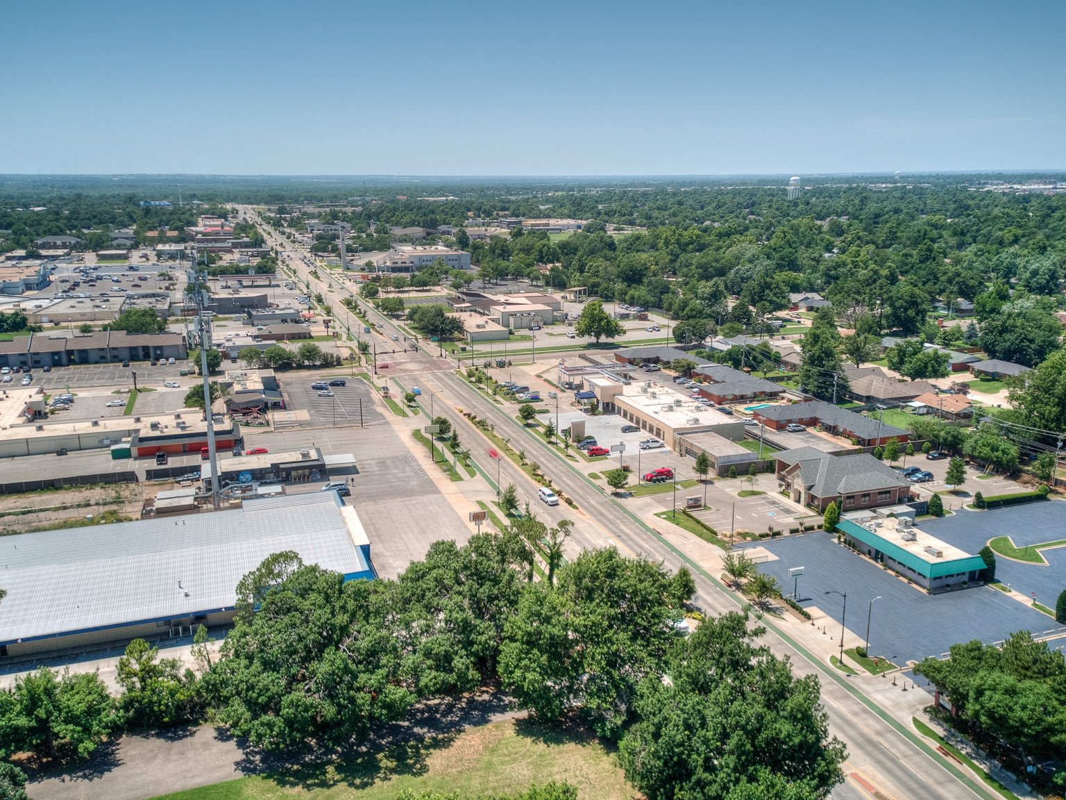 Neighborhood and service area view